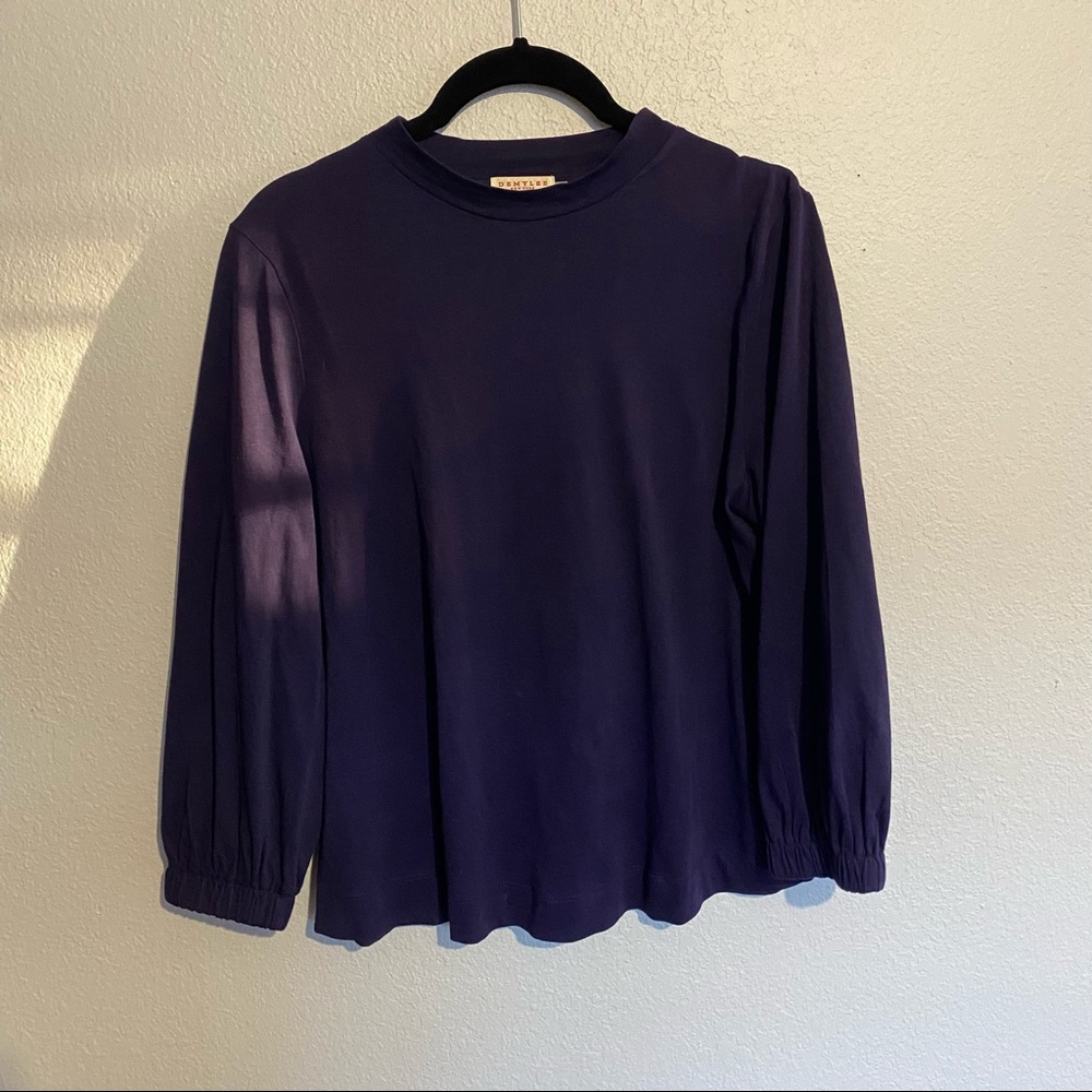 demylee 3/4 sleeves cotton top